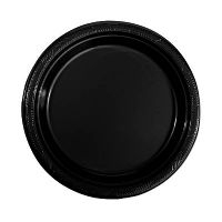 Prato Plastico 15cm - Preto